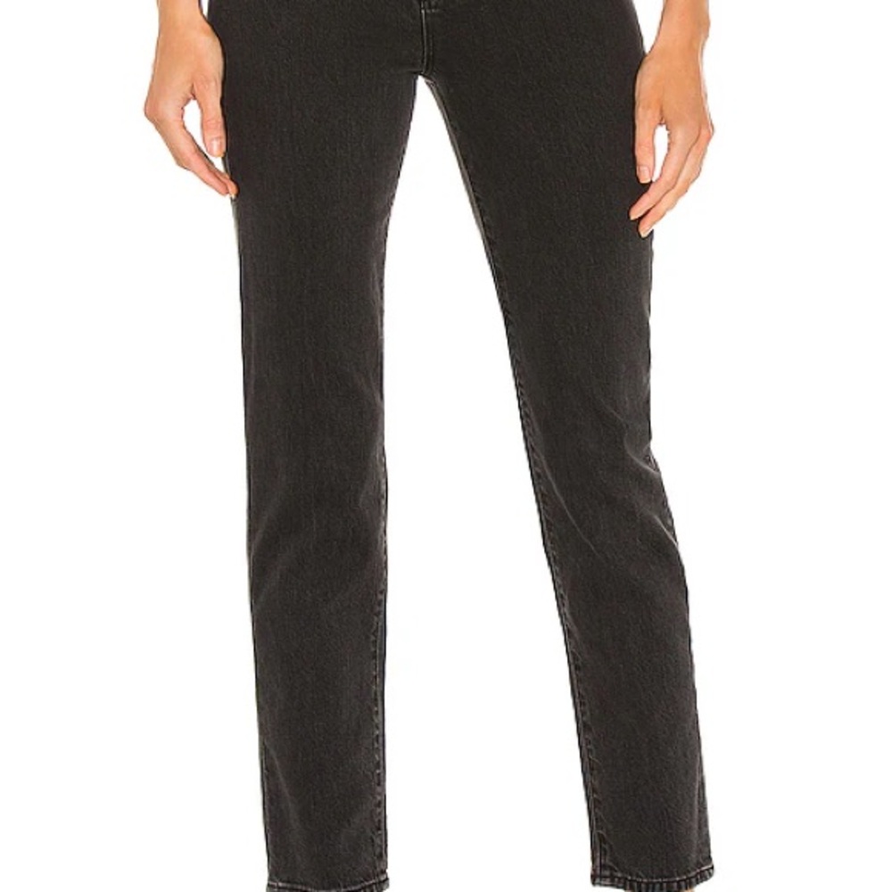 ROLLA'S Black Straight Leg Women's Jeans